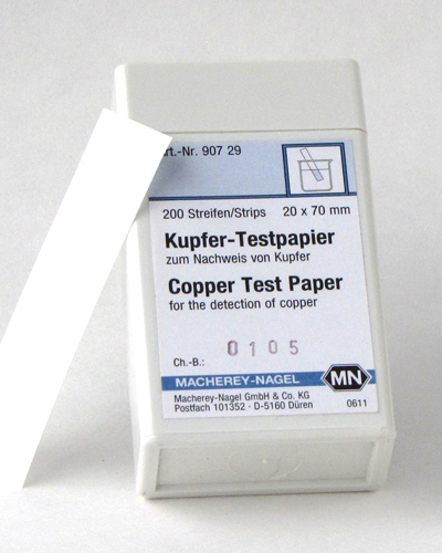 Copper test paper #90729