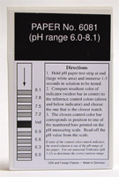 pH Strips 6.0 - 8.1 (Fil-Chem) #6081