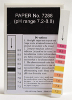 pH Strips 7.2 - 8.8 (Fil-Chem) #7288