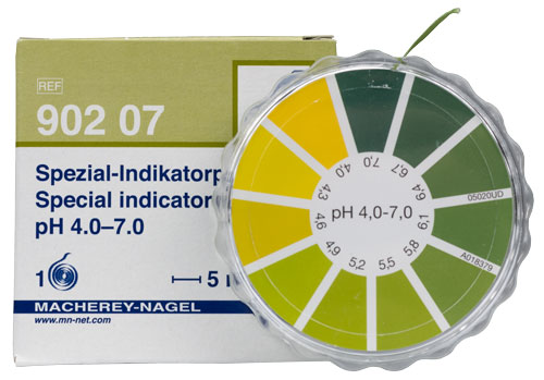 SPECIAL INDICATOR pH 4.0-7.0 dispenser #90207