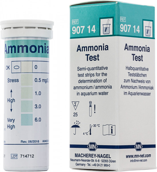 Ammonia test strips for aquariums #90714