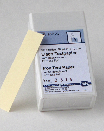 Iron test paper #90726