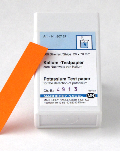 Potassium test paper #90727