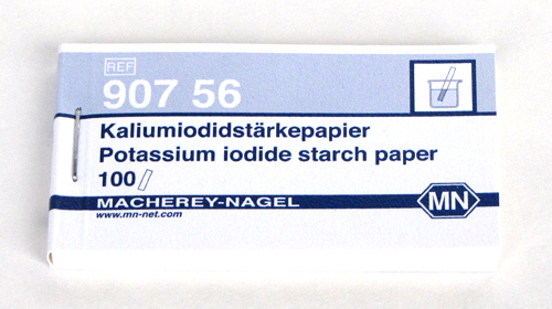 Potassium iodide starch paper #90756