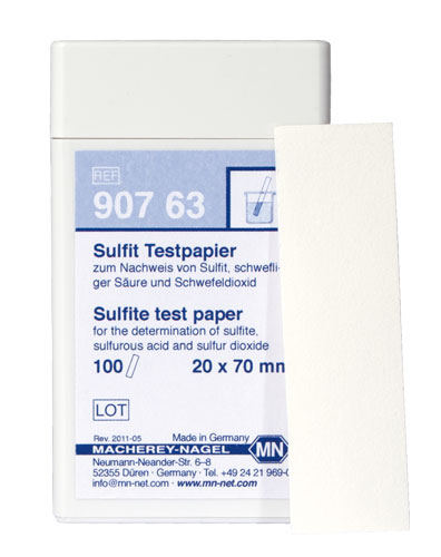 Sulfite test paper #90763