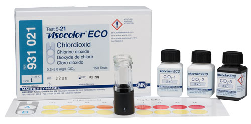 CHLORIDE DIOXIDE TEST KIT (VISOCOLOR® ECO CHLORINE DIOXIDE) *This item is hazardous and cannot ship Parcel Post. It is required to ship UPS Ground* #931021