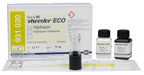 HYDRAZINE TEST KIT (VISOCOLOR® ECO HYDRAZINE) *This item is hazardous and cannot ship Parcel Post. It is required to ship UPS Ground* #931030