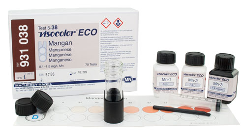 MANGANESE TEST KIT (VISOCOLOR® ECO MANGANESE) *This item is hazardous and cannot ship Parcel Post. It is required to ship UPS Ground* #931038