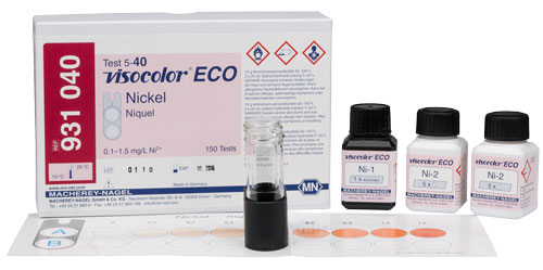 NICKEL TEST KIT (VISOCOLOR® ECO NICKEL) *This item is hazardous and cannot ship Parcel Post. It is required to ship UPS Ground* #931040