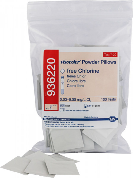VISOCOLOR® Powder Pillows free Chlorine #936220