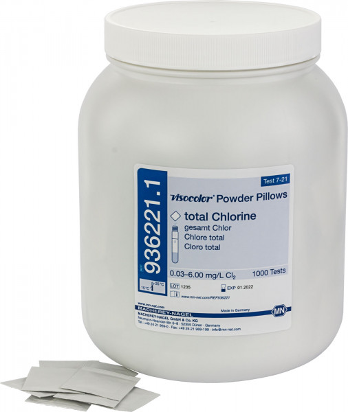 VISOCOLOR® Powder Pillows total Chlorine #936221.1