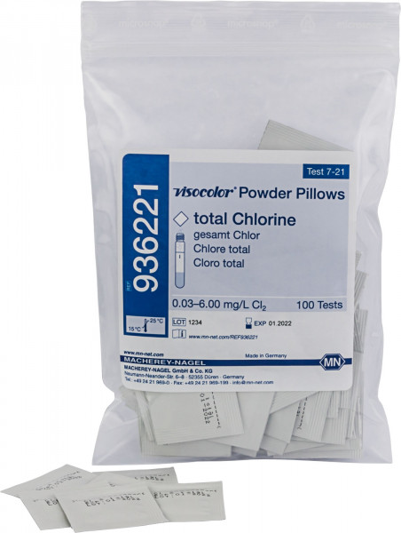VISOCOLOR® Powder Pillows total Chlorine #936221