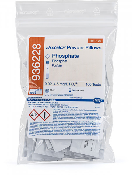 VISOCOLOR® Powder Pillows Phosphate *This item is hazardous and cannot ship Parcel Post. It is required to ship UPS Ground* #936228